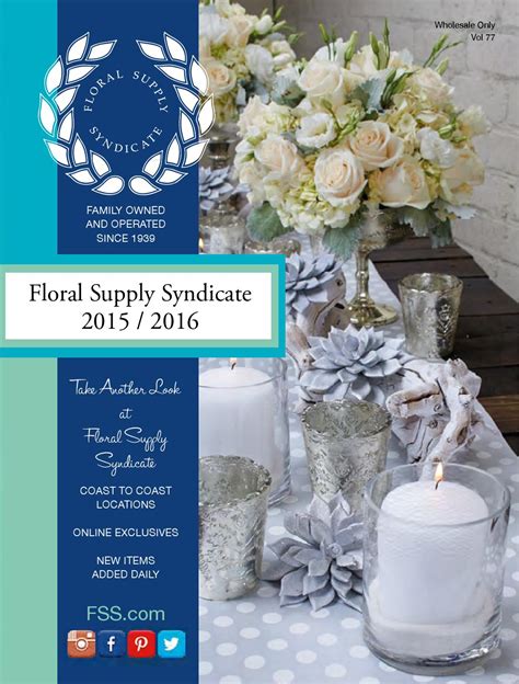 Floral Supply Syndicate was founded in 1939, offering a complete line of floral supplies to the retail florist. . Syndicate floral supply